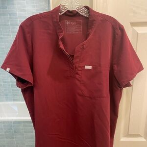 Figs maternity L top and L Tall pants